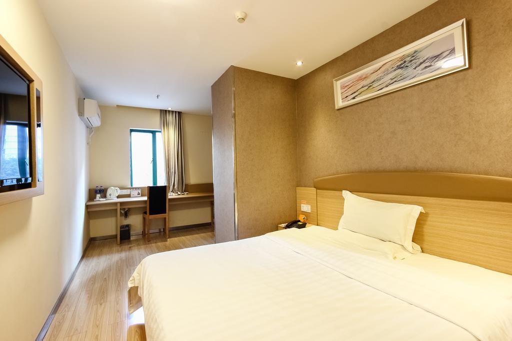 7Days Inn Premium Guangzhou Tianhe West Tiyu Road Subway Station Exteriör bild